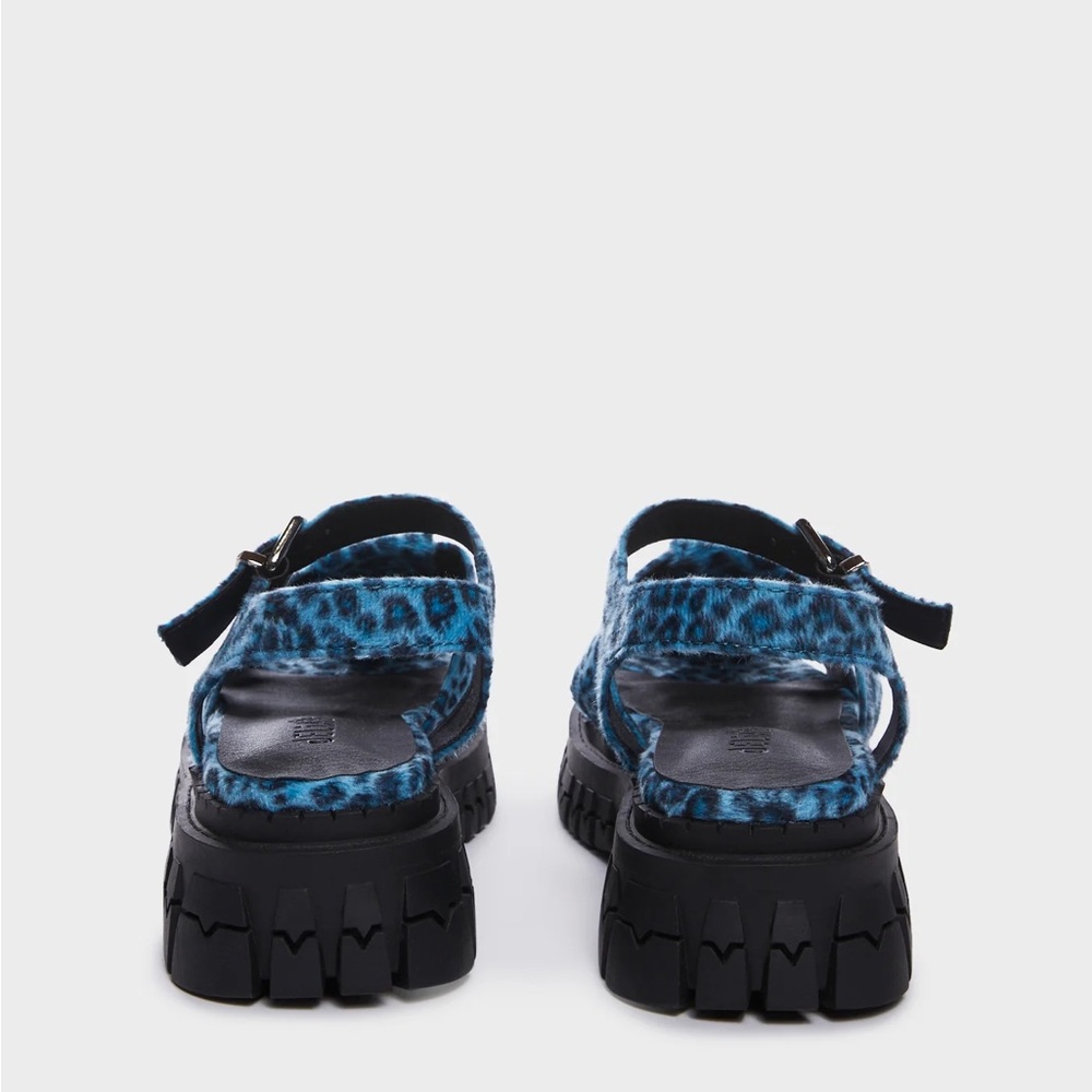 Nostalgic Games Platform Sandals - Leopard - Picture 2 of 5